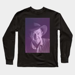 Slim Dusty- Purple Long Sleeve T-Shirt